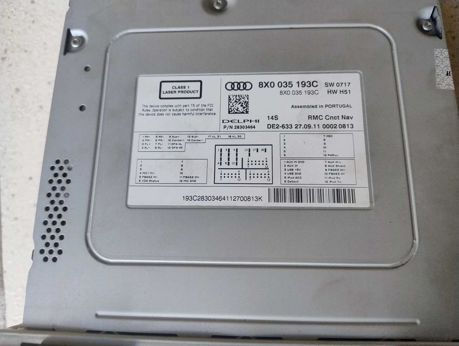 Radio czytnik nawigacja audi A1 8X