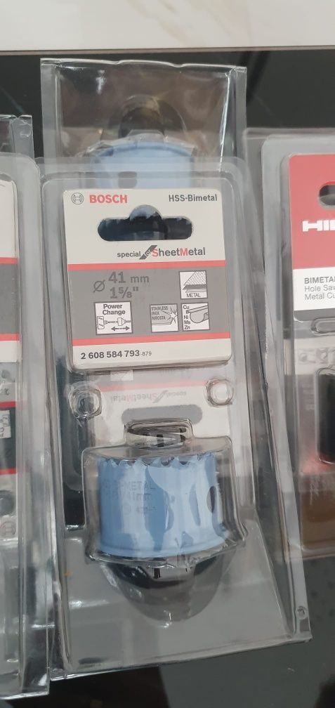 Otwornice do metalu bosch