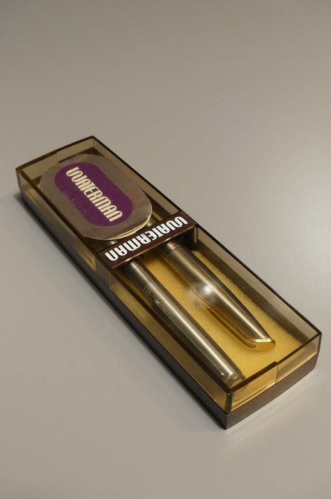 Waterman C/F 18K 750 pióro + Montblanc długopis PRL oryginał