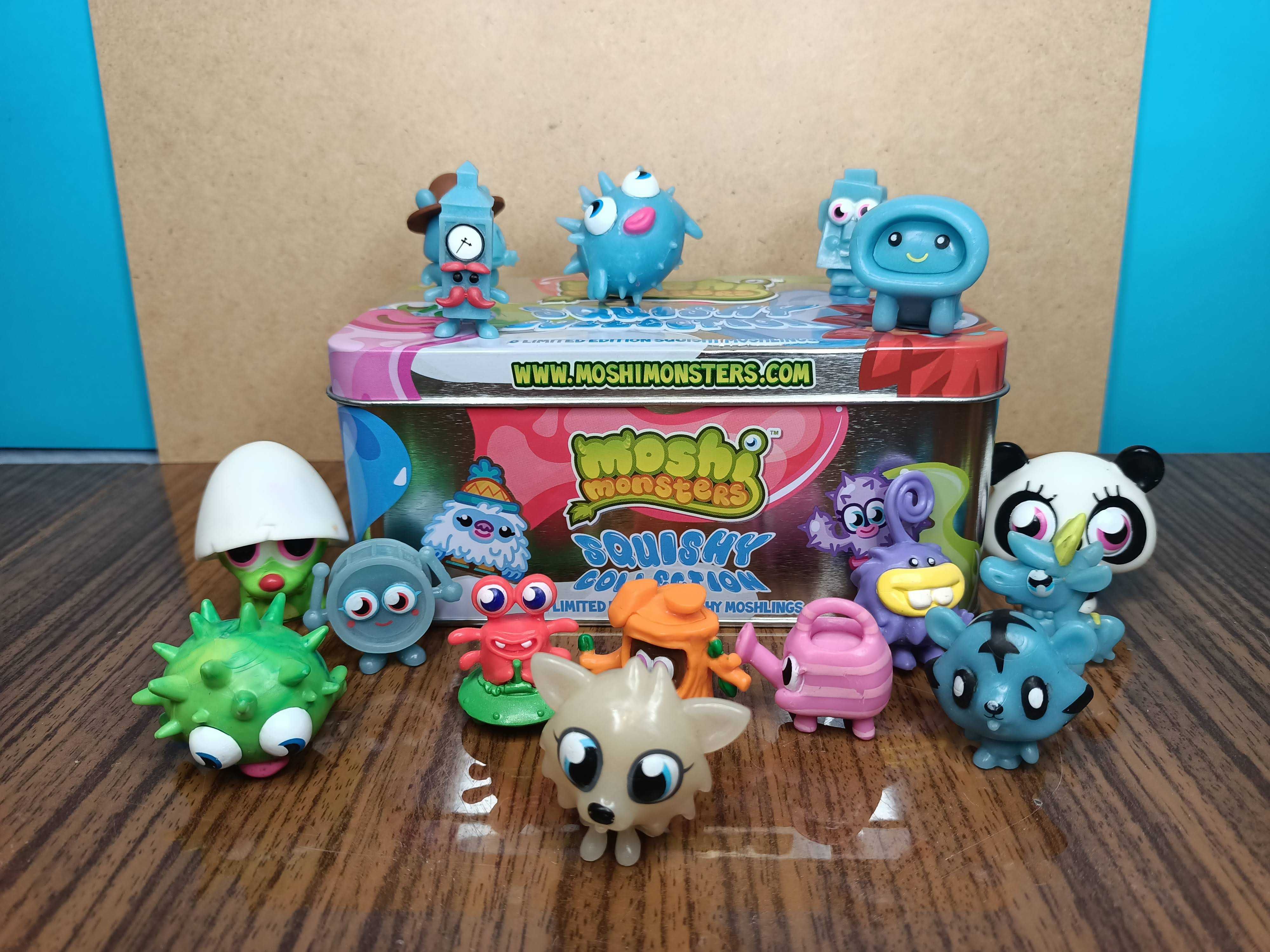 Figurki Monshi Monsters + steelbox