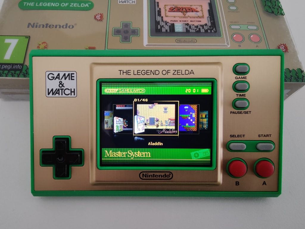 Upgrade Game and Watch Mario ou Zelda (Retro Go)