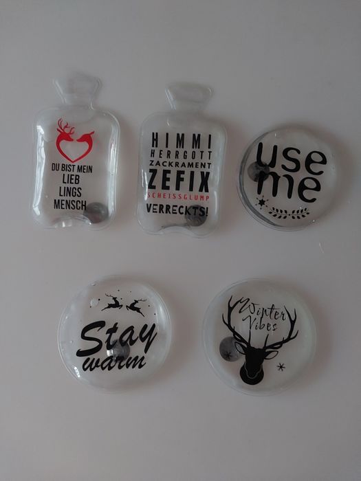 Zestaw 5 ogrzewaczy kieszonkowych do rąk olleeno bezpieczne bez BPA