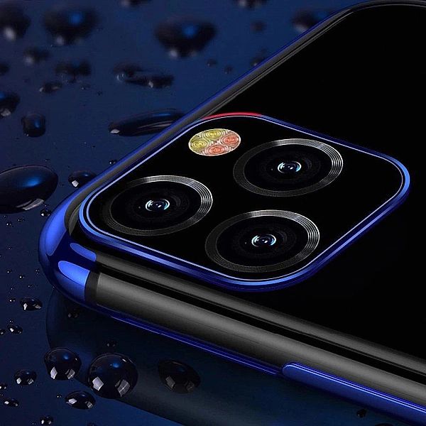 Clear Color case żelowy pokrowiec etui z metaliczną ramką iPhone 13 mi