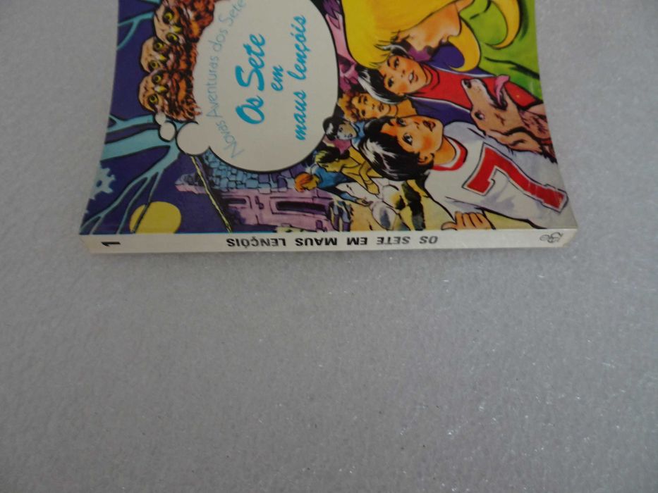 Livro - Novas aventuras dos Sete - Os Sete em maus lençóis