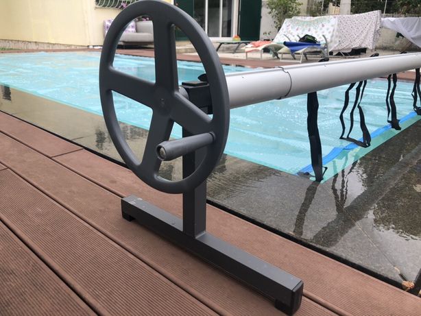 Enrolador para cobertura de bolhas piscinas mergulho salgado piscinas