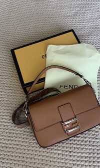 Кожаная сумка fendi