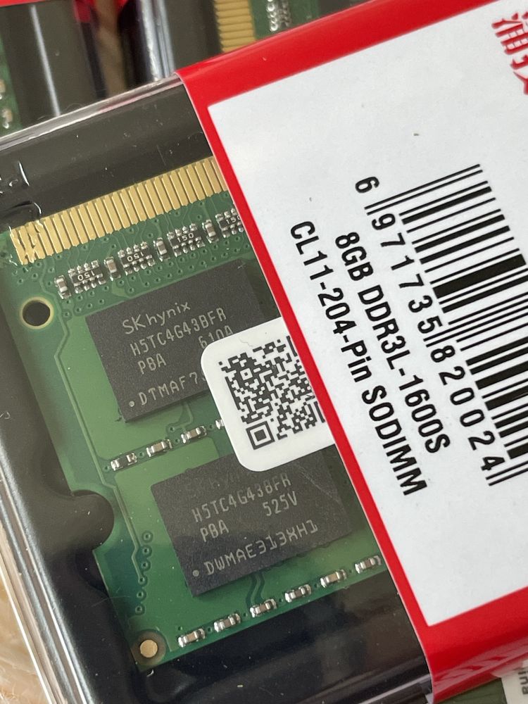 DDR3L 8 gb 1600 Mhz Оперативная память SoDimm Ноутбучная Ноут