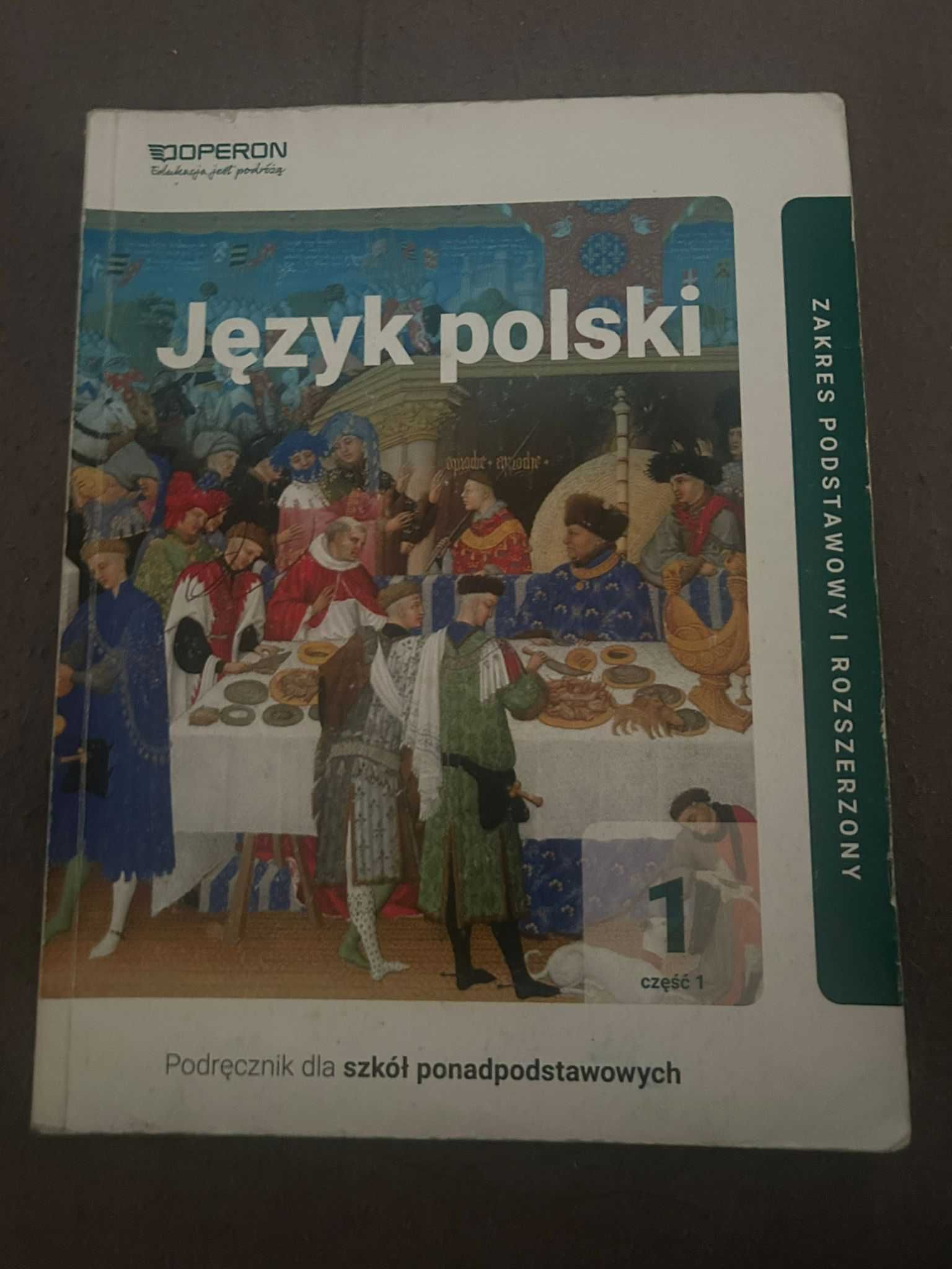 Operon, język polski dla szkół ponadpodstawowych ! cz.1 ZP ZR