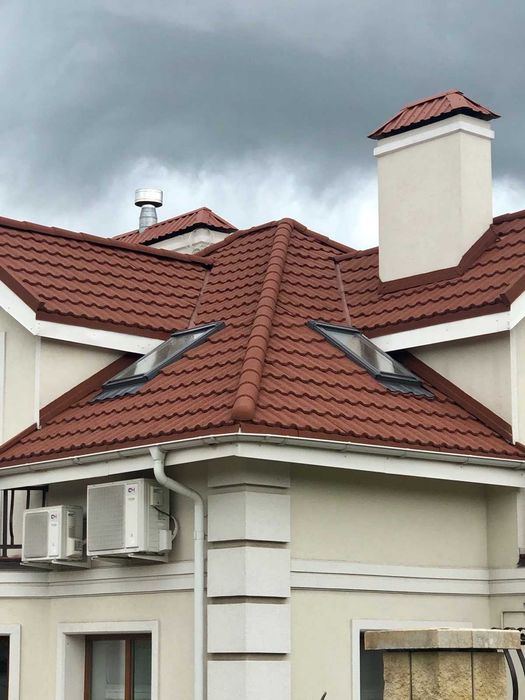 Композитна черепиця, GERARD. MetroTile. Черепиця з камяною посипкою.