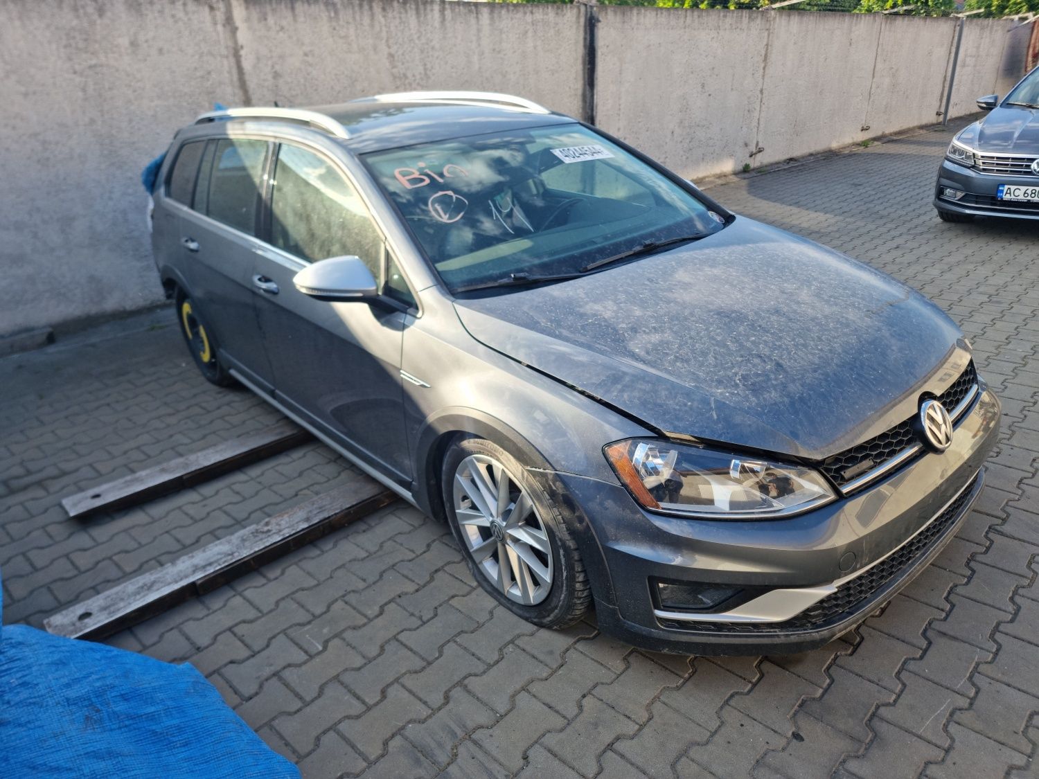 Гольф 7 Alltrack Разборка Шрот Запчасти Капот Бампер Крило Фара Оллтре