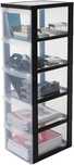 Iris Ohyama Komoda organizer plastikowy 40x29x100,5cm 5 szuflad