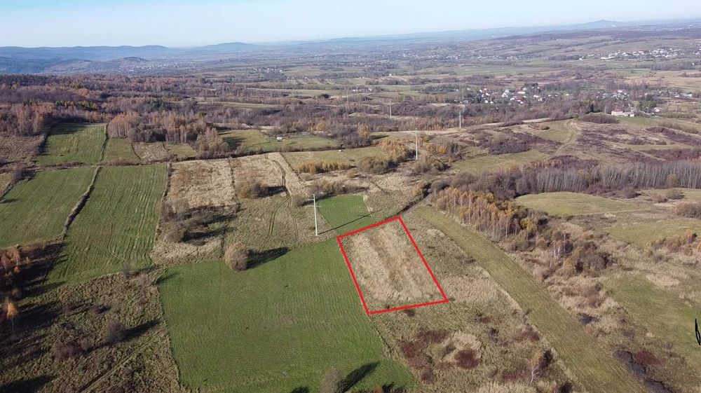 Widokowa działka 35 ar Makowiska