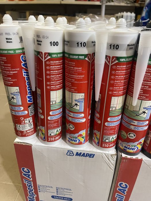 Силікон Mapesil AC ,Мапей, Mapei