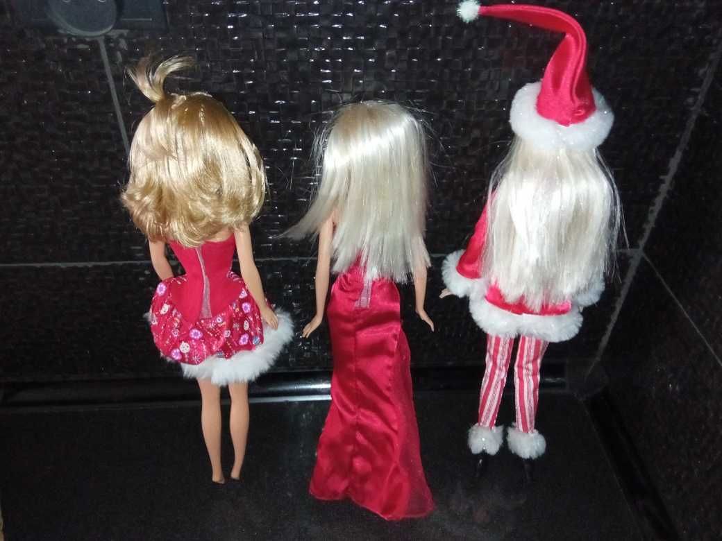 Lalki Barbie - zestaw świąteczny
