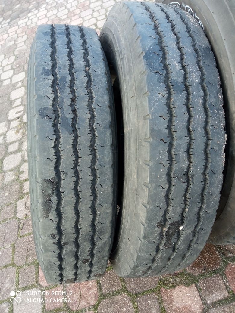 8.5R17.5 Michelin XZA opony używane przody para