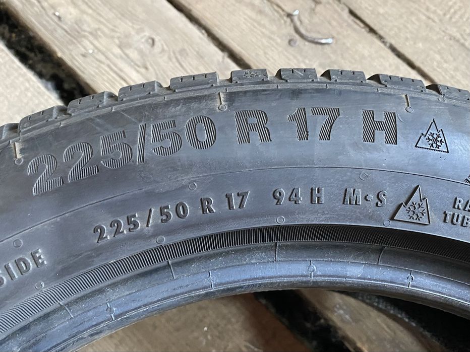 4шт 90-95% 225/50R17 Continental WinterContact TS850P
