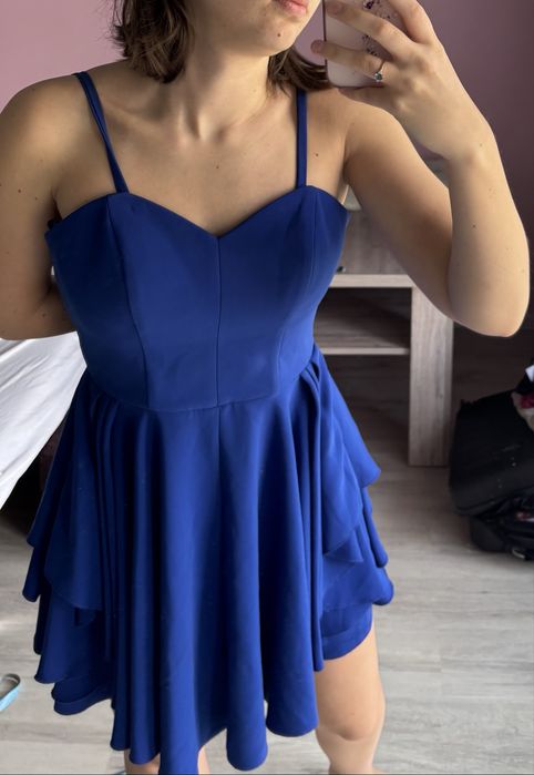 Sukienka na wesele, rozmiar S wieczorowa