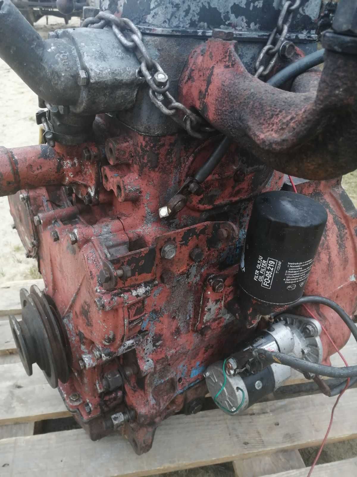 Ursus c330, SILNIK ORYGINAŁ,,pasuje do c328,Sprawny. Stan Db, WYSYŁKA