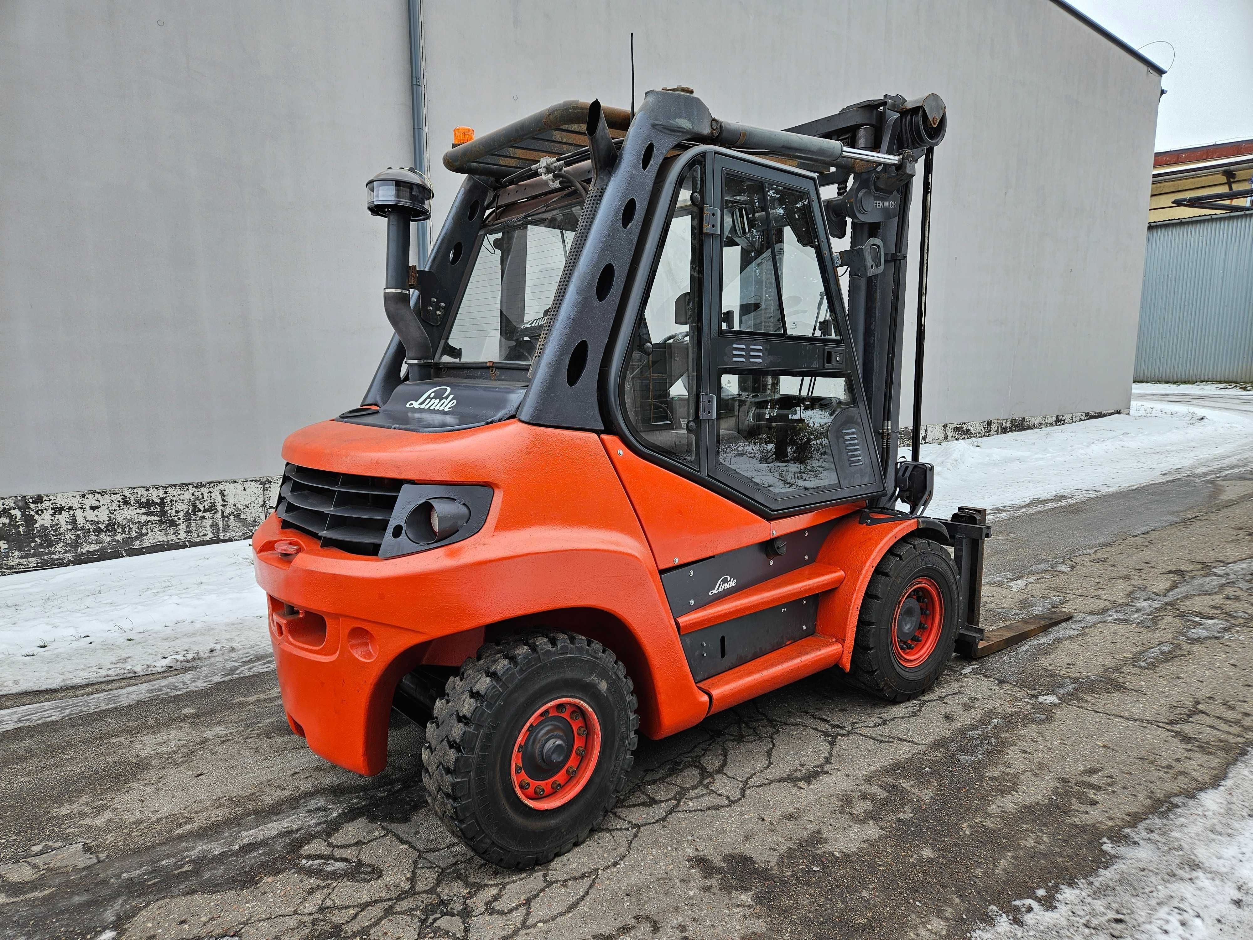 LINDE H60D-01 2011r Kabina Przesuw, 9335mth