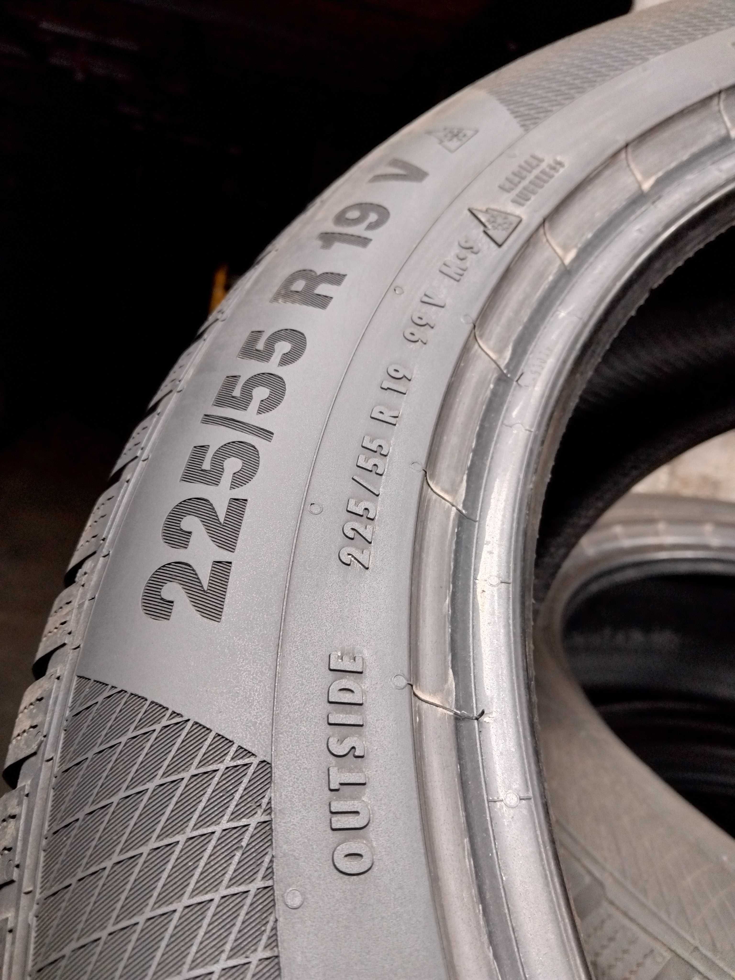 Шини бу 225/55 R19 Continental Winter Contact TS850P Пара Зима