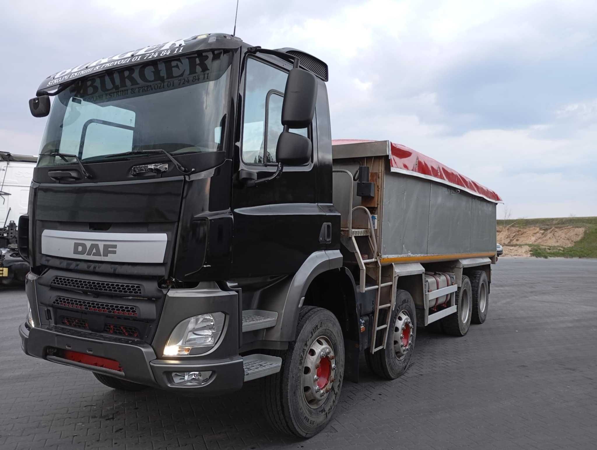 Wywrotka DAF  CF TIPPER 2016 r  euro 6, Skrzynia manual