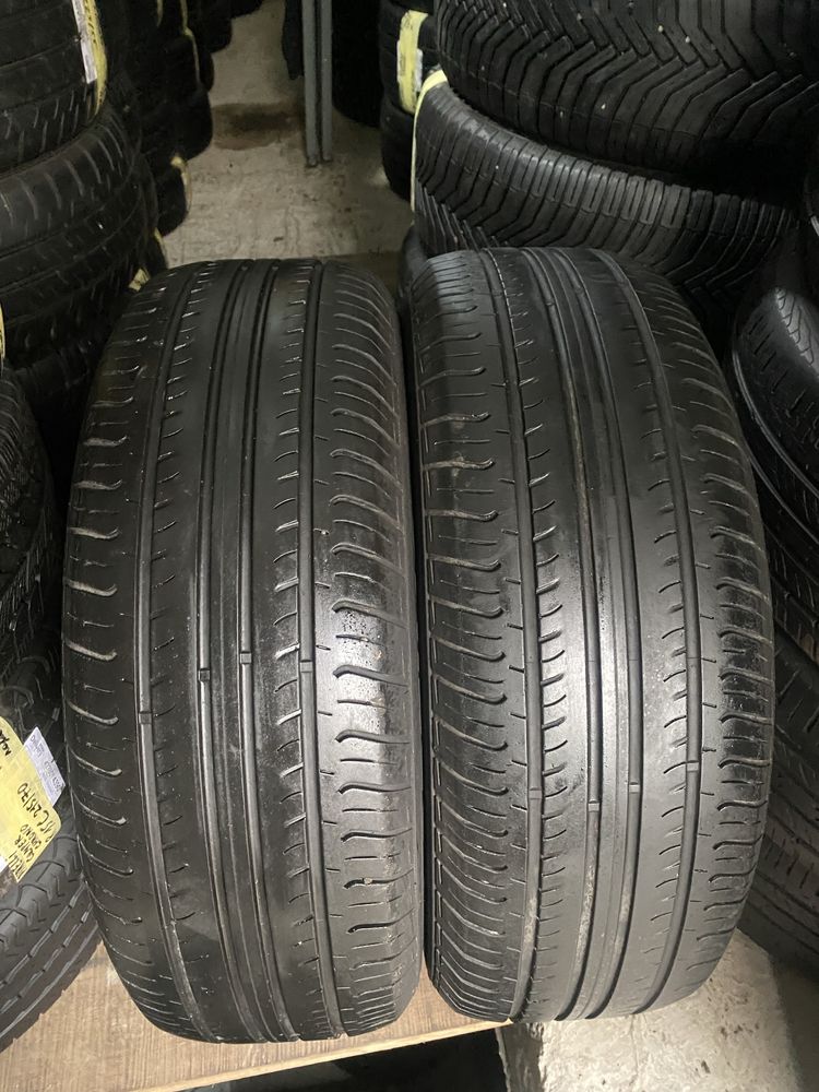 Шины  225/60 R17 летние пара Hankook Optimo.