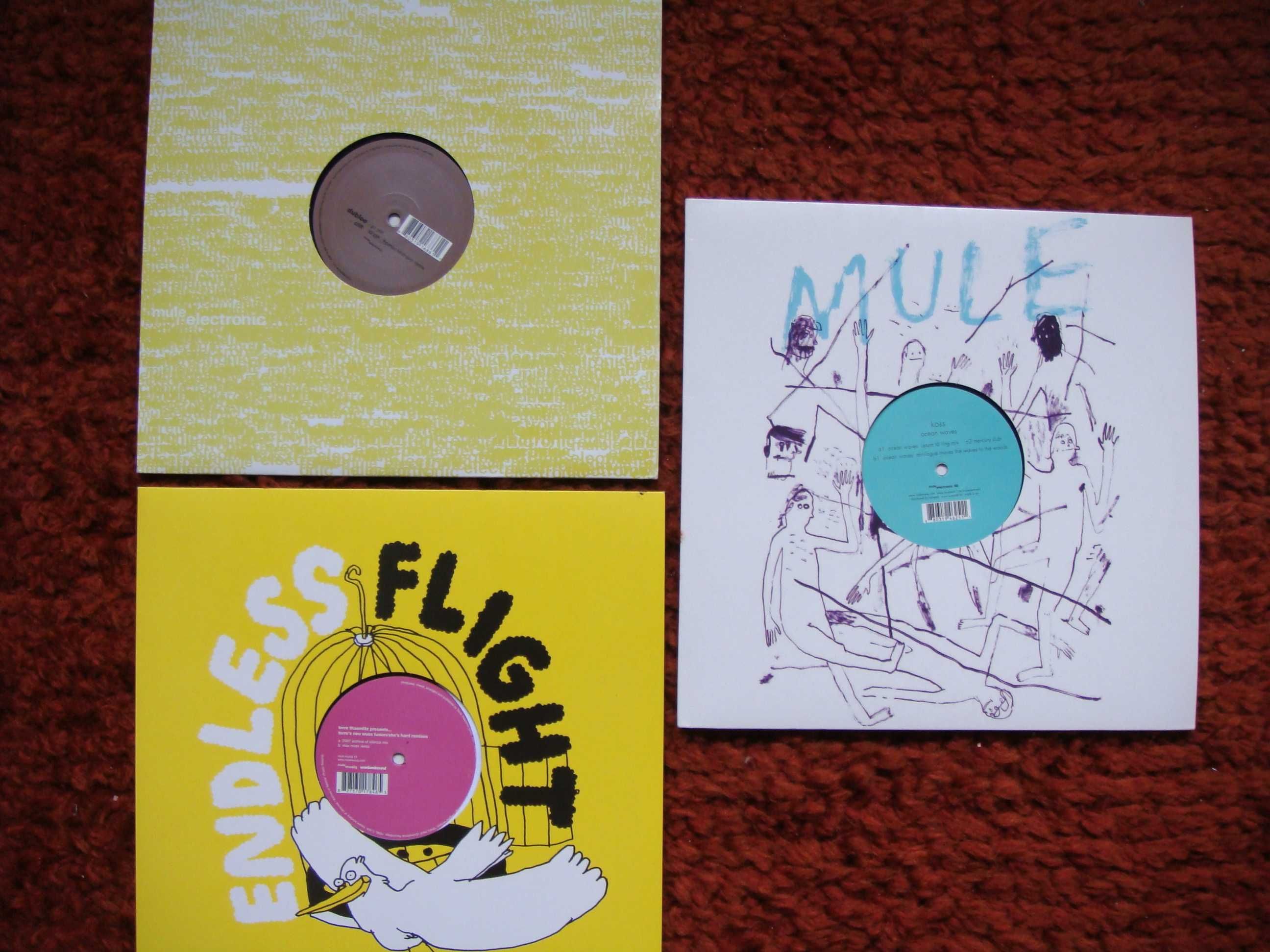 Caixa de vinil  - Mule musique records / Endless Flight Japan