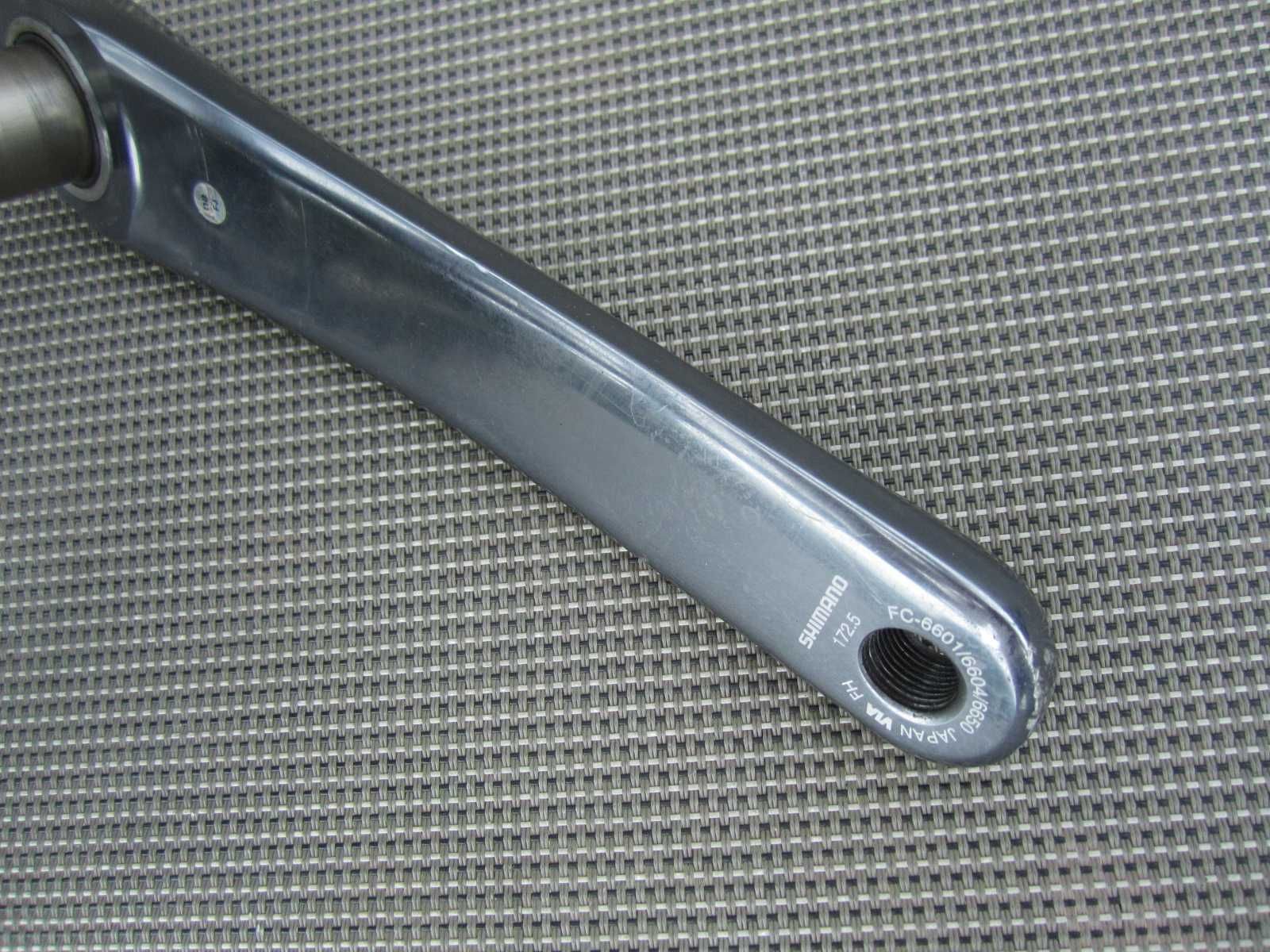 Korba Shimano Ultegra 52-39 FC-6601 ramiona 172,5mm gravel szosa tt