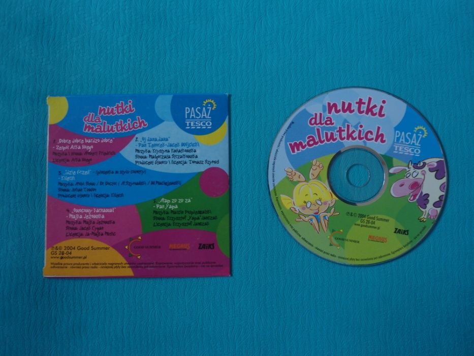 Płyta CD - Nutki dla malutkich