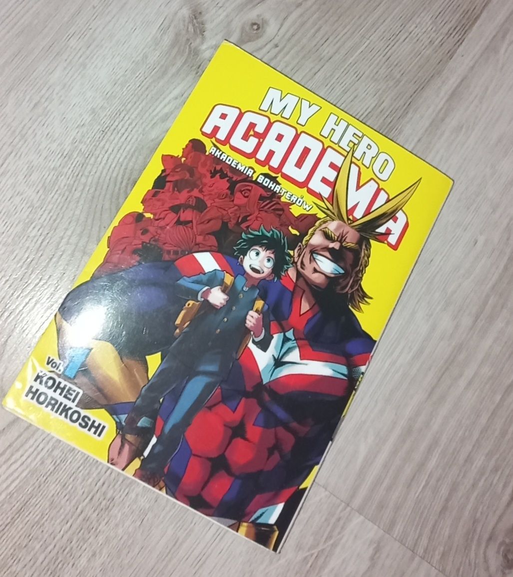 Manga "My Hero Academia" tom 1