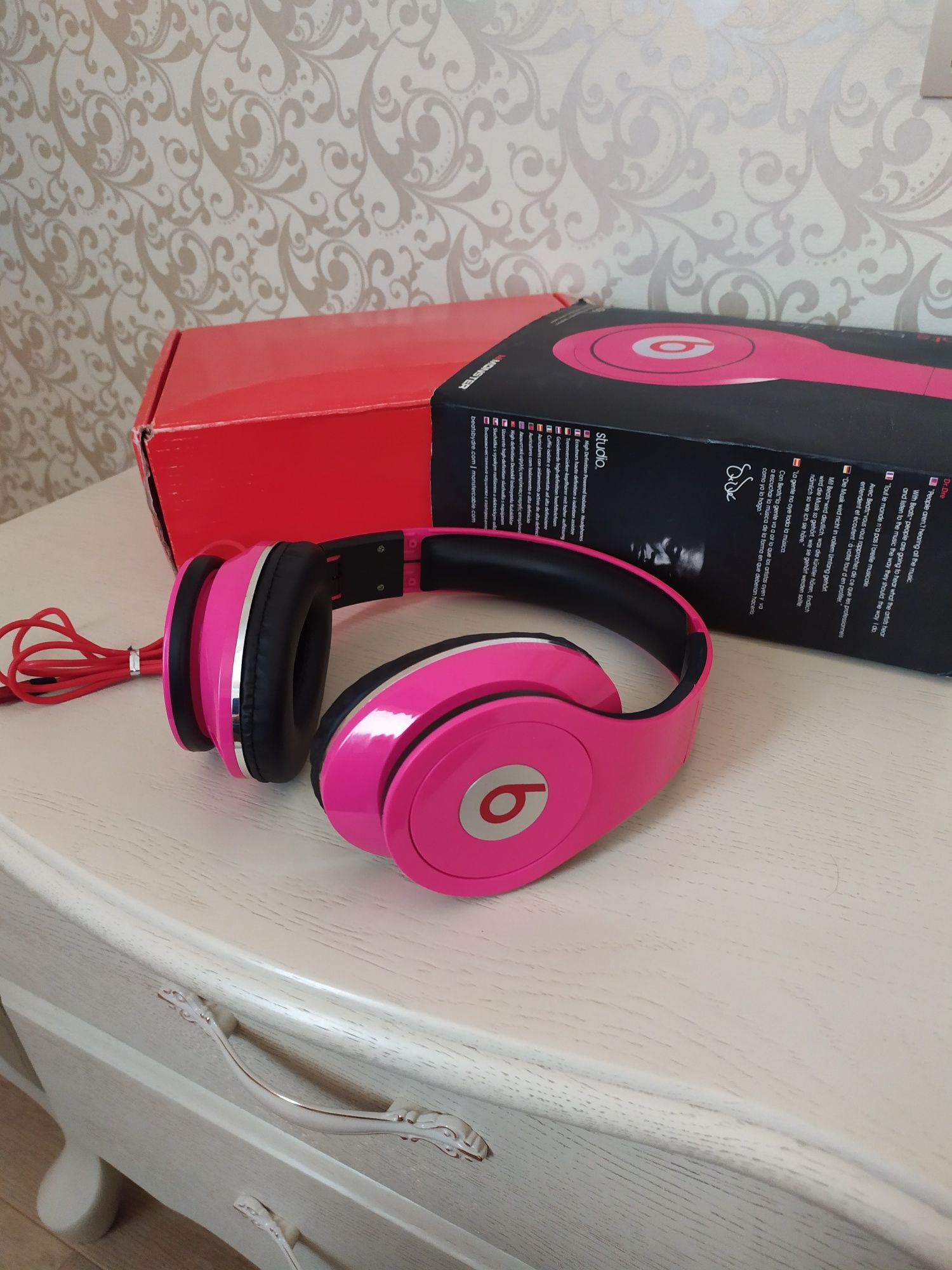 Навушники провідні Beats Monster by Dr. Dre Studio, з фірмовим кейсом