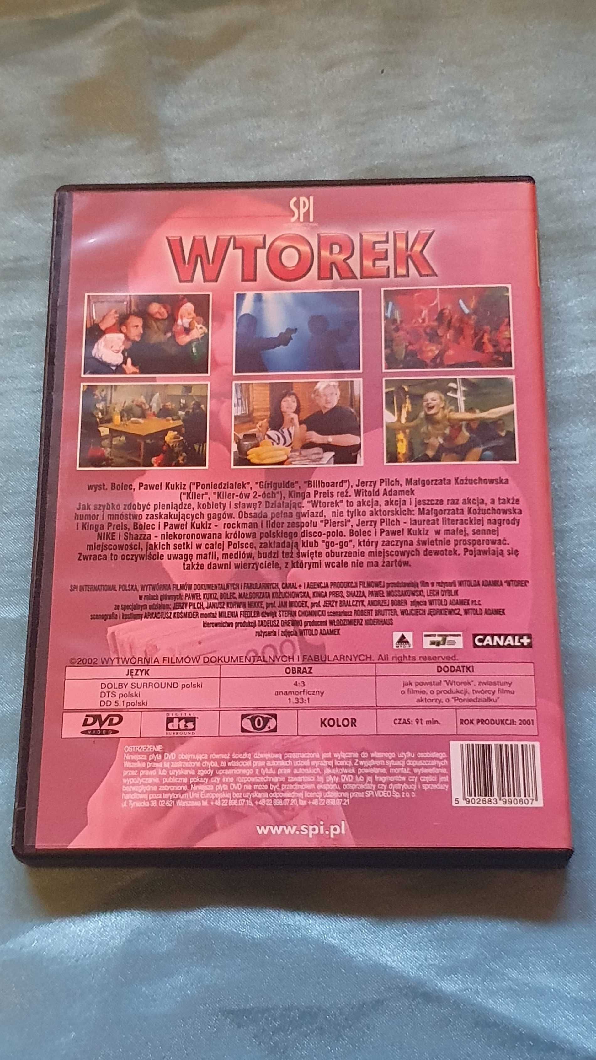 WTOREK  DVD  film Witolda Adamka
