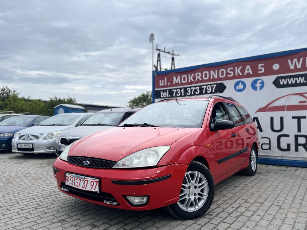 Ford Focus 1.8 Diesel//TDCI//Klimatyzacja//Alufelgi//HAK//Zamiana