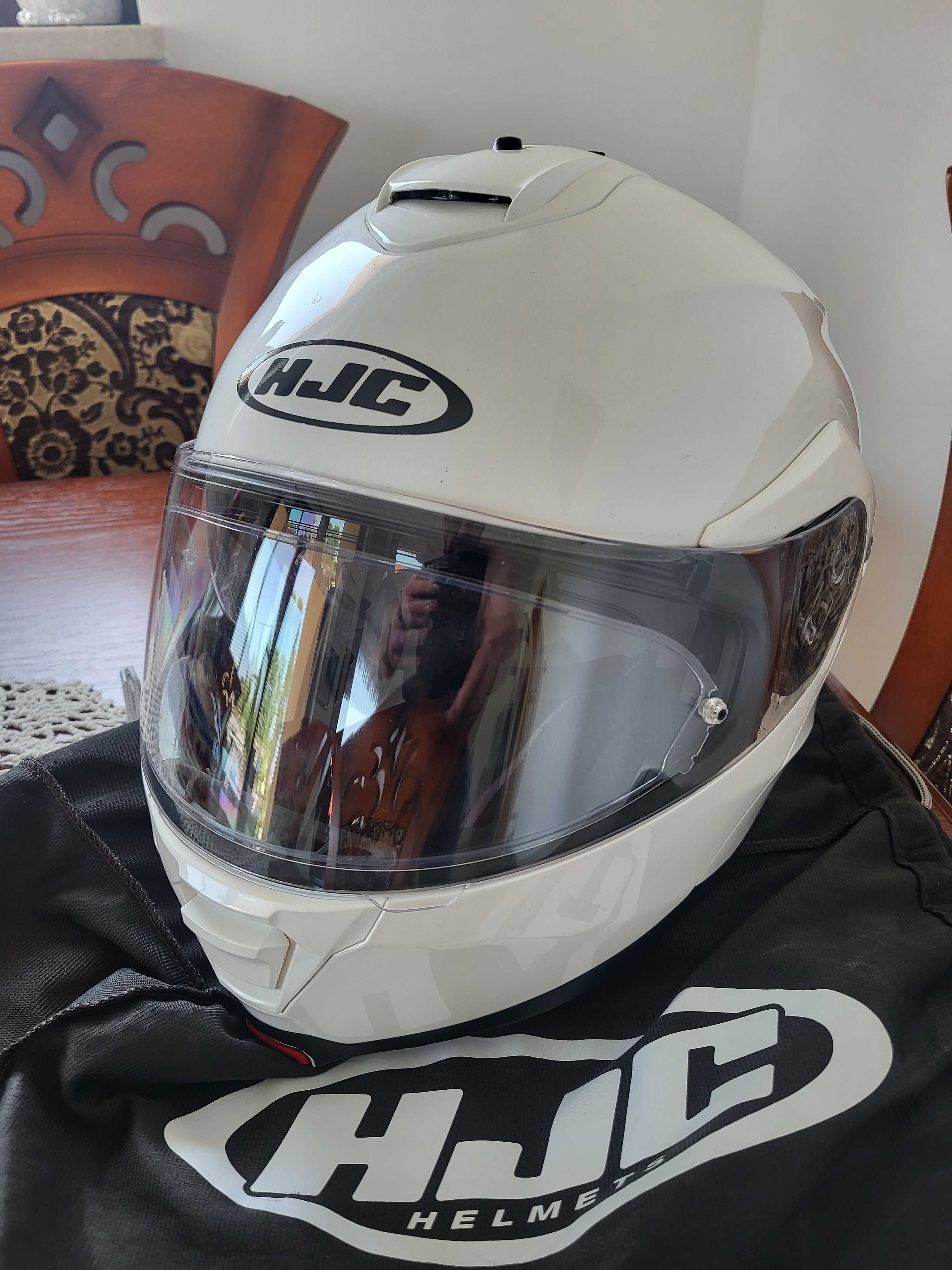 Kask hjc is-max II rozmiar L + interkom