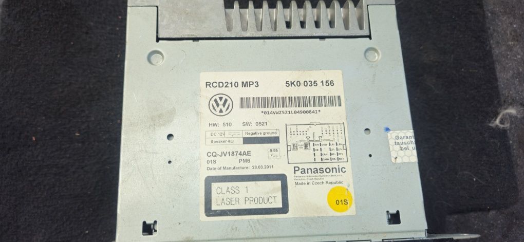 Radio caddy passat b6 tiguan