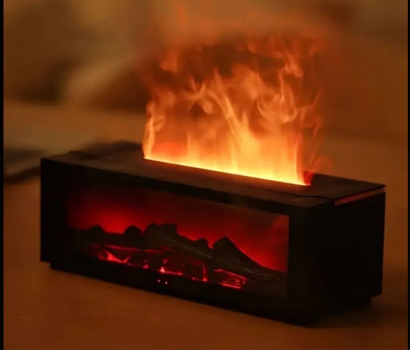 Камін зволожувач повітря (в подарок набір ефірних олій)