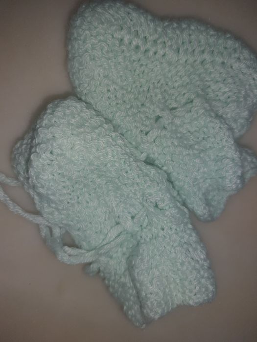 Pantufas botinhas de bebé