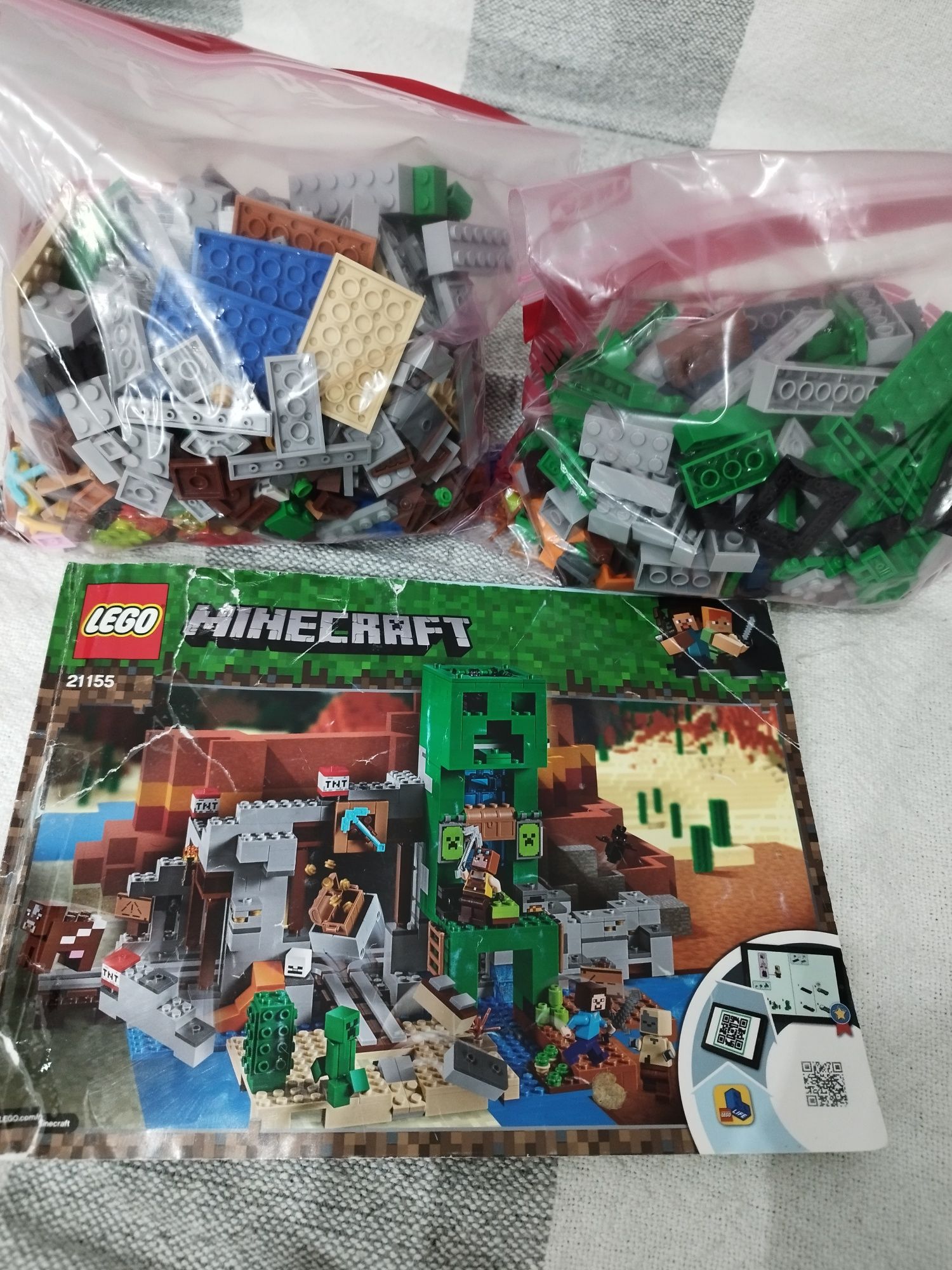 LEGO Minecraft 21155 Kopalnia Creeperów