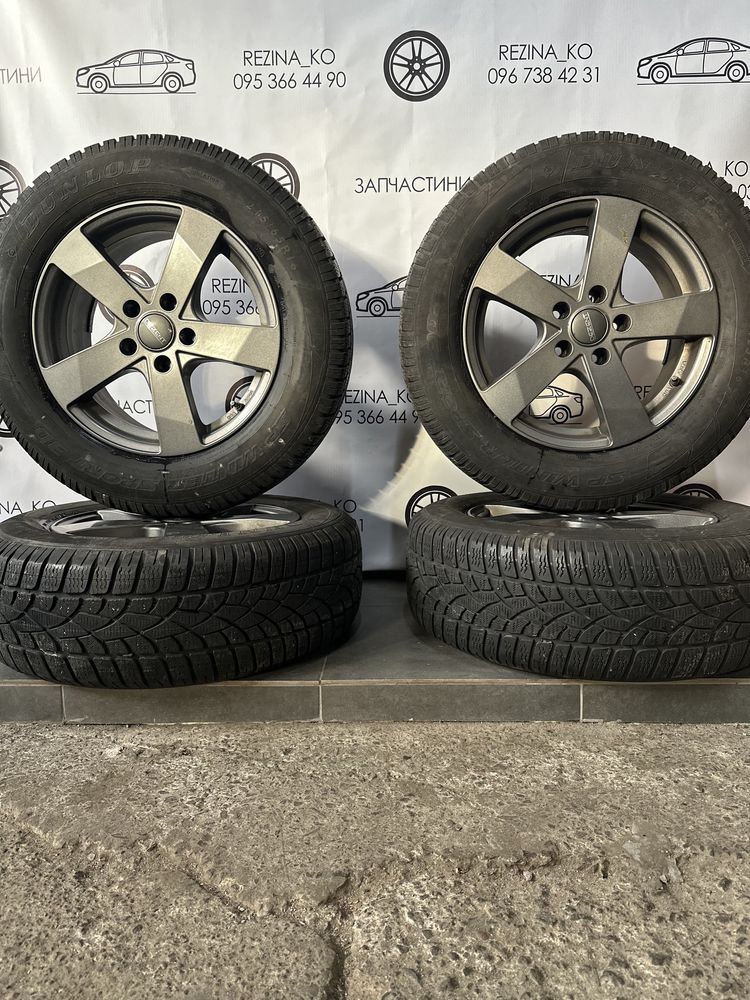 Колеса в зборі 215/65 R16 Dunlop,диски 5х112 R16
