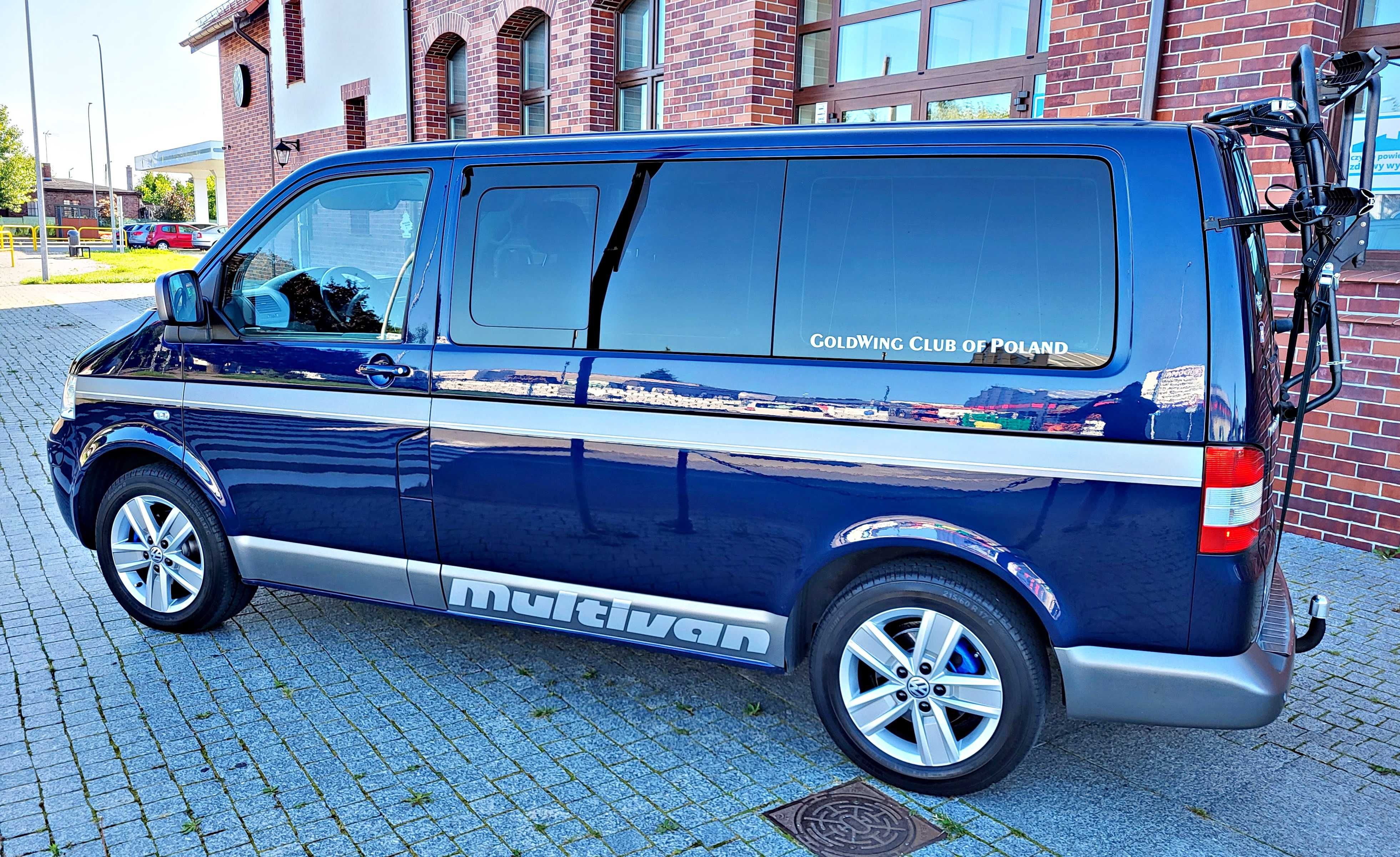 Śliczny Volkswagen Multiwan Life Alu 17 NAVI Klimatronik 7 OSOBOWY