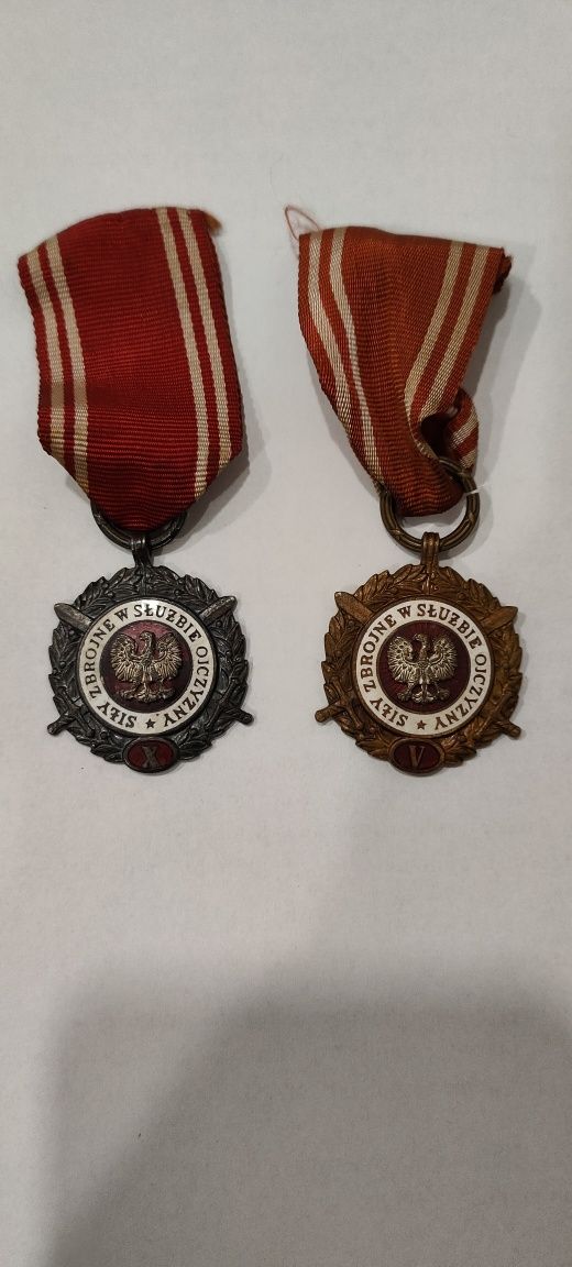 Medale Siły Zbrojne w Służbie Ojczyzny (srebrny i brązowy)