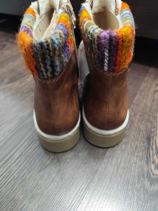 Жіночі зимові ботильйони, черевики Rieker