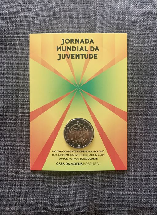 Moedas 2€ Portugal BNC e PROOF