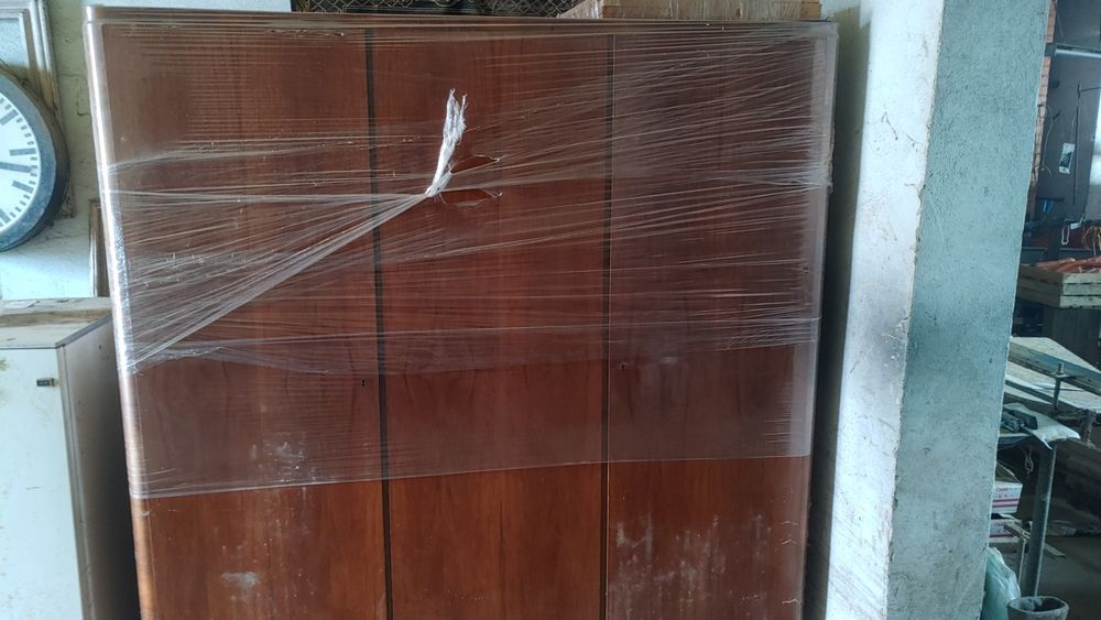 Debowe szafy duze wiekowe PRL lata 1950