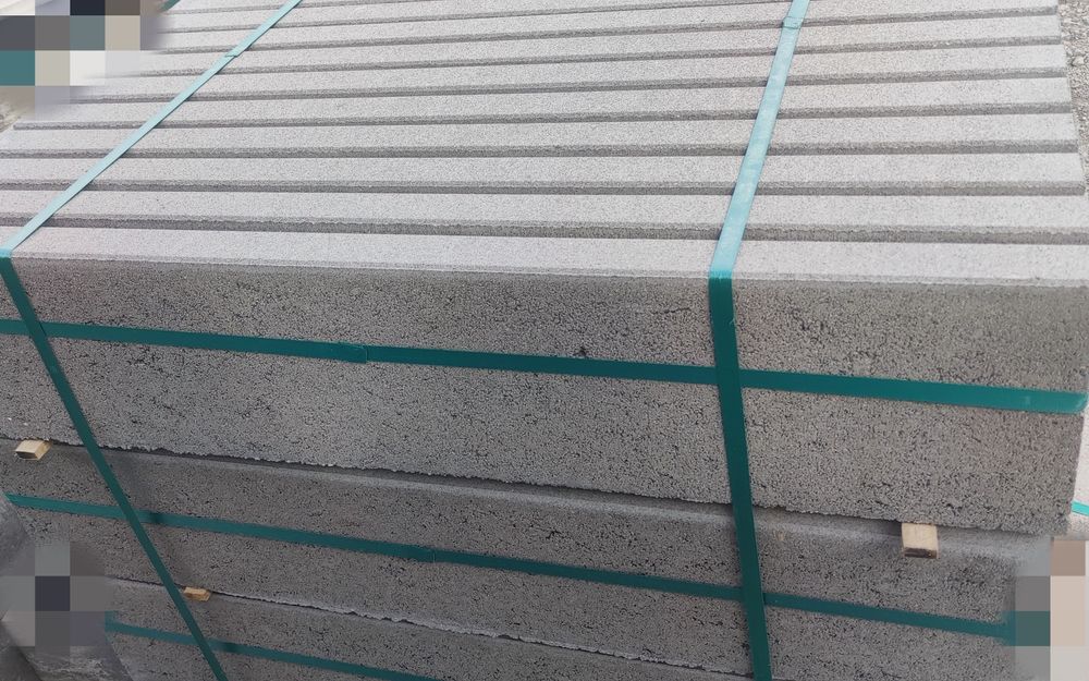 Obrzeża szare 100x20x6