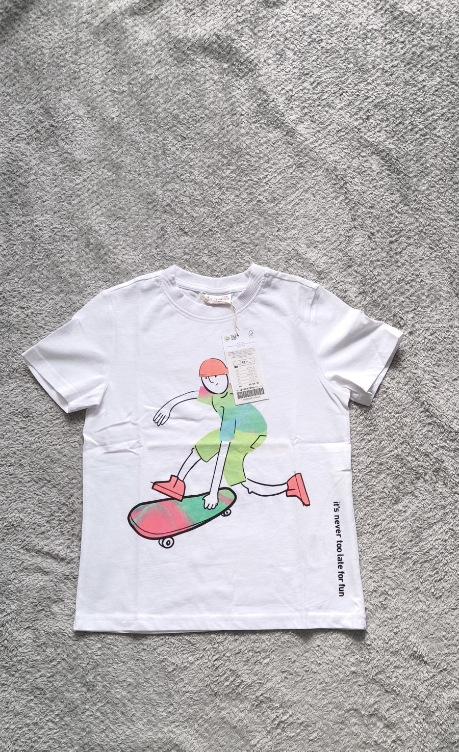 Nowa bluzka t-shirt coccodrillo r. 128