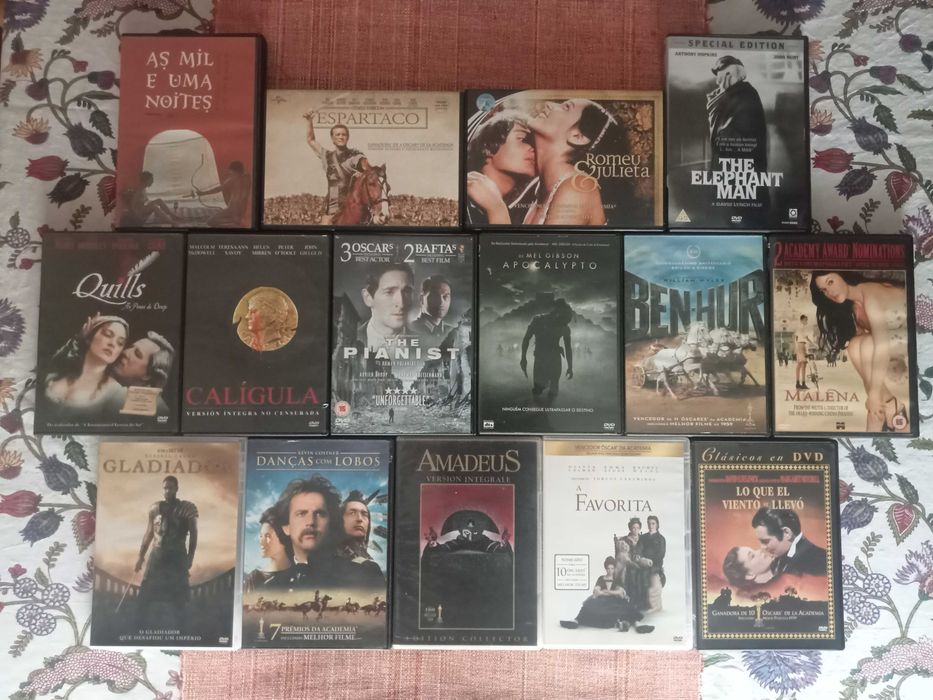 15 DVD's de História