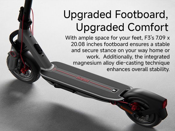 Segway Ninebot F3 Pro - Like New + Warranty + Smart Features