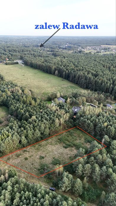 Działka budowlana 46arów Radawa / Czerwona Wola