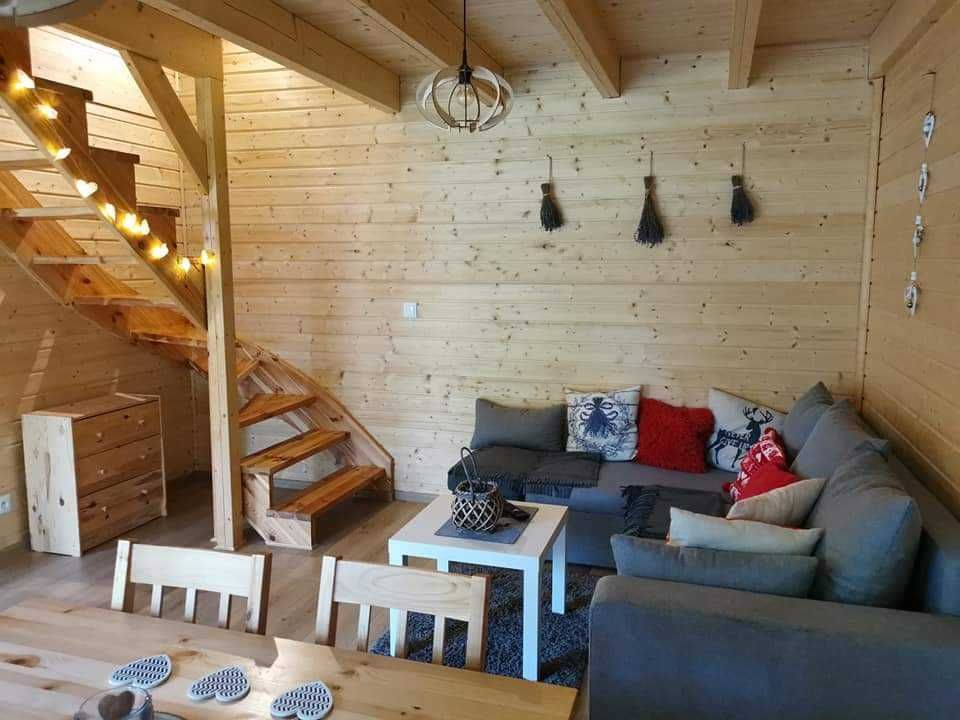 Domki letniskowe nad jeziorem w Marianowie woj zachodniopomorskie